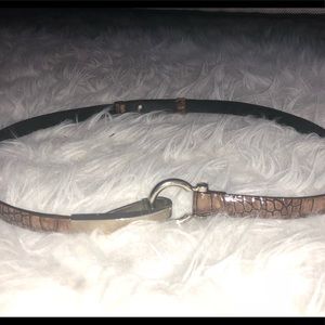 Snake skin belt small/medium size!
